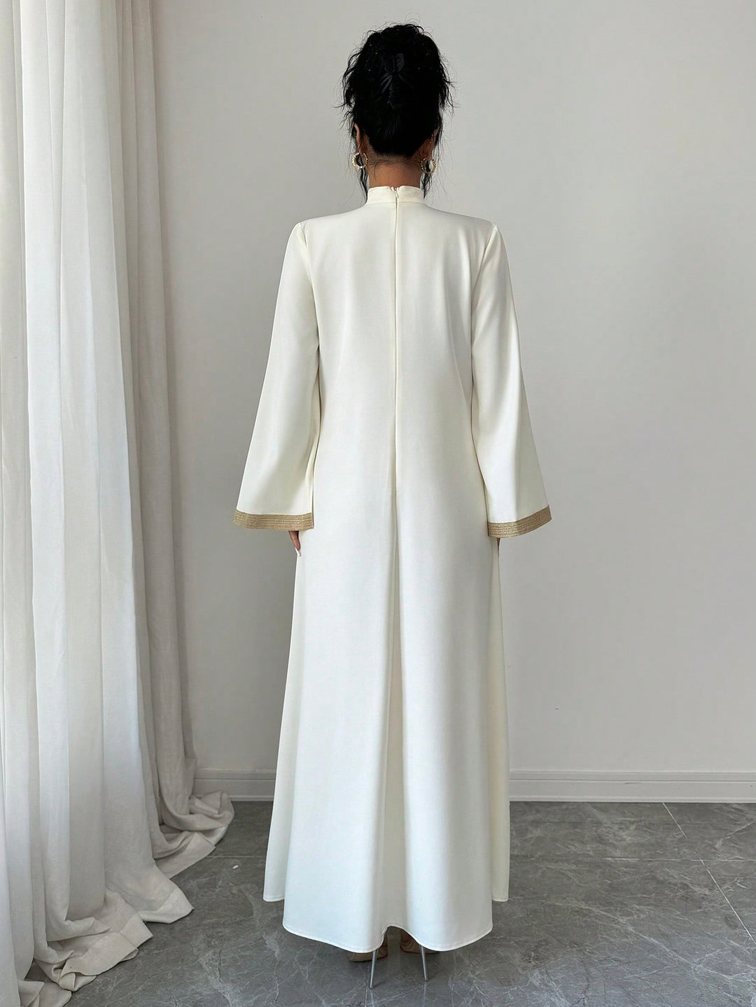 Rochie maxi SHEIN, portocaliu