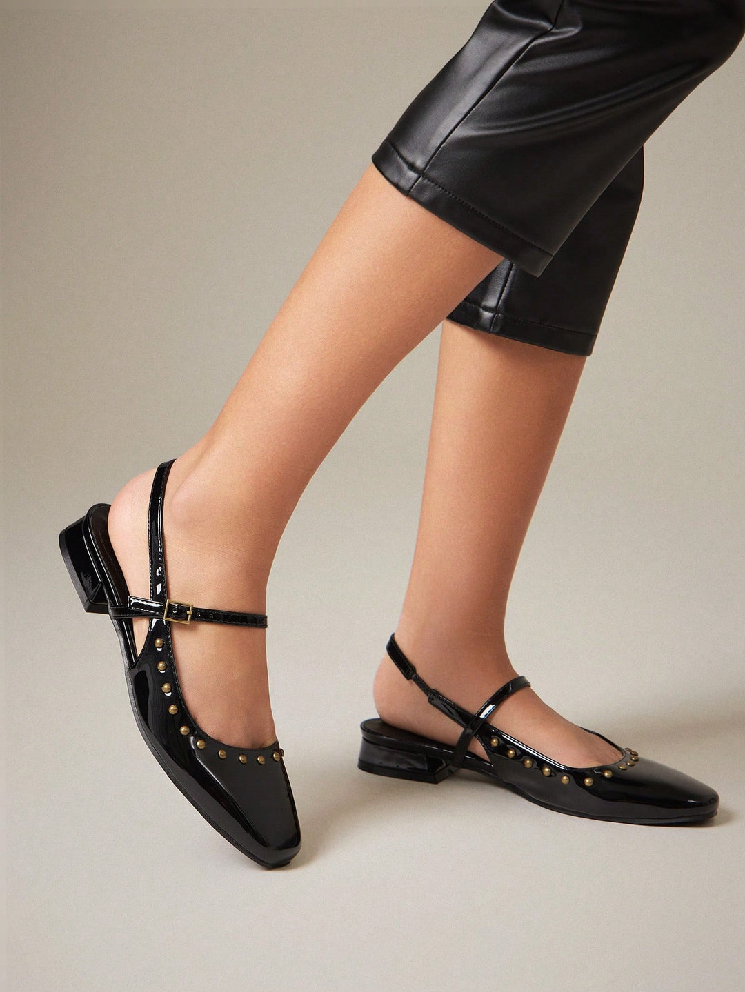 Pantofi cu toc SHEIN, negru