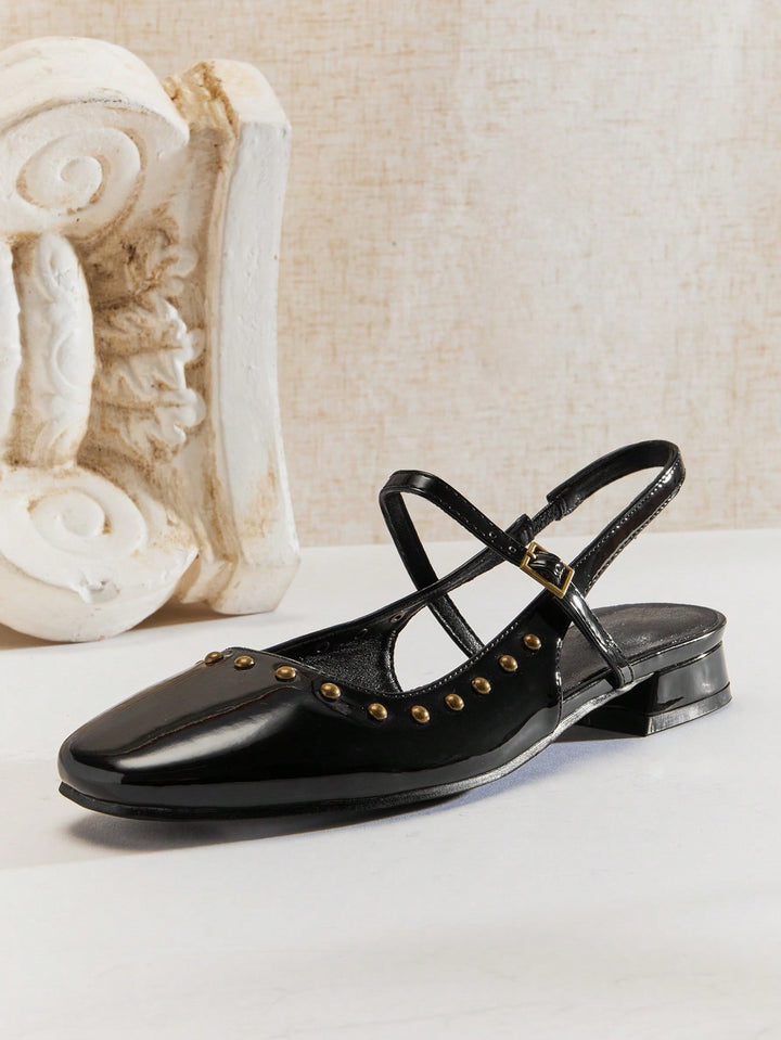 Pantofi cu toc SHEIN, negru