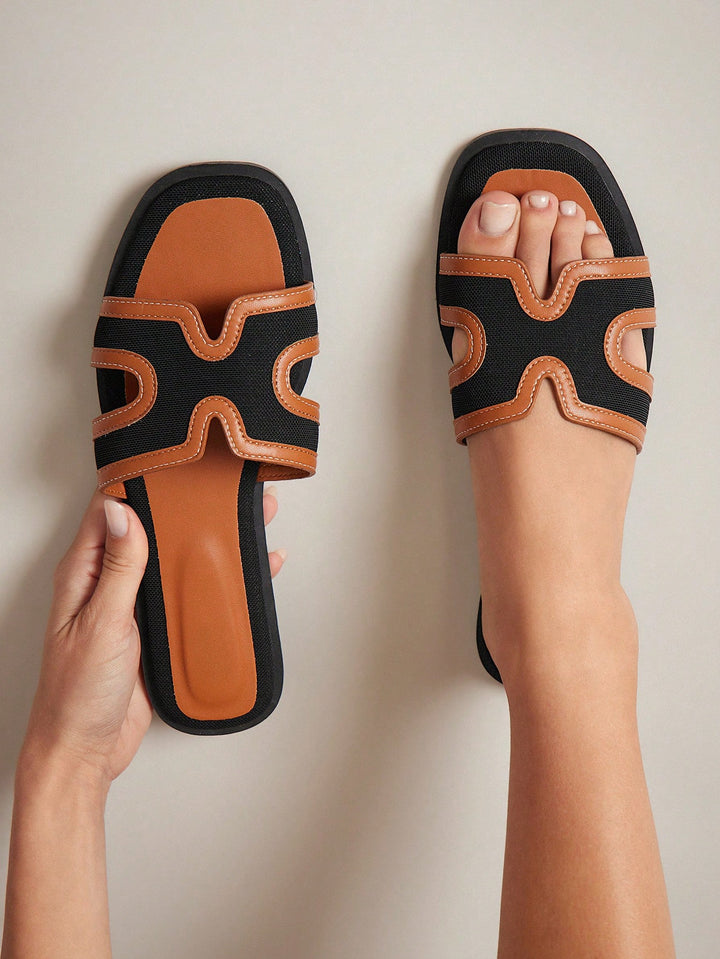 Sandale SHEIN, negru
