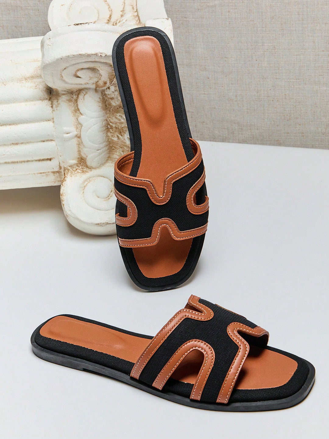 Sandale SHEIN, negru