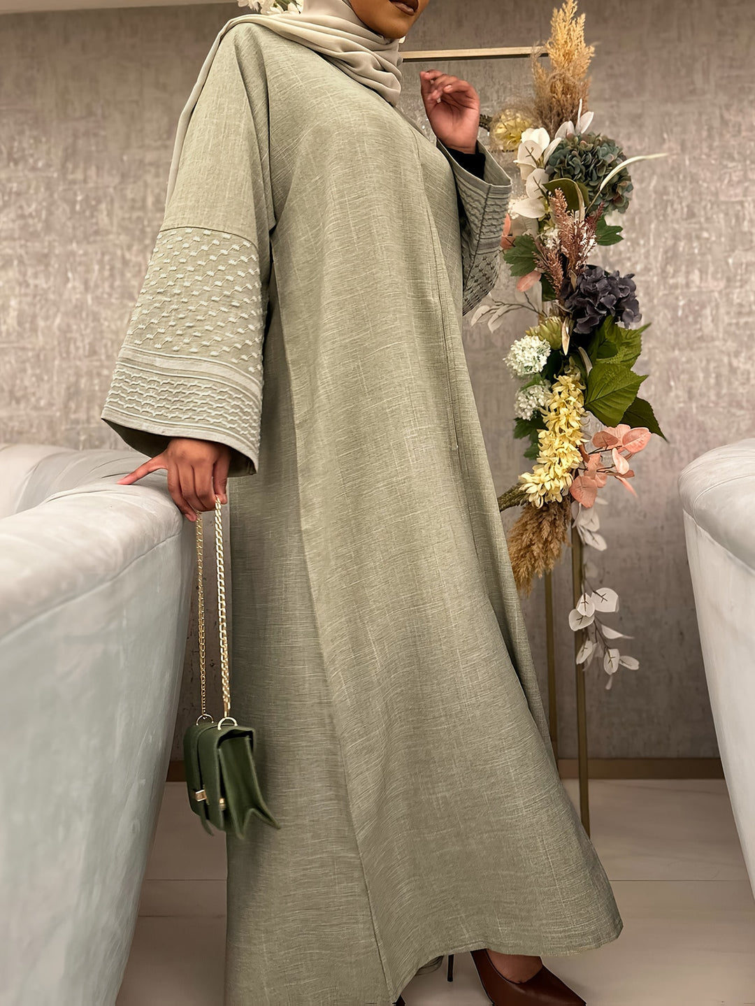 Rochie SHEIN, kaki