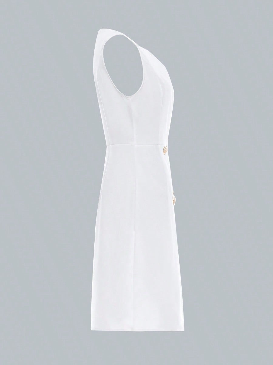 Rochie scurtă SHEIN, alb