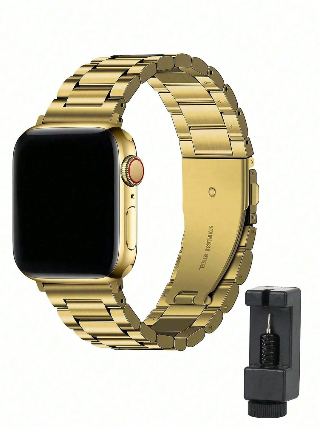 Curea smartwatch SHEIN, auriu