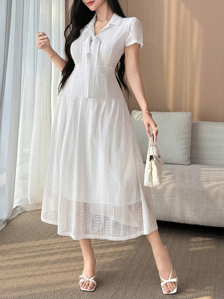 Rochie maxi SHEIN, alb