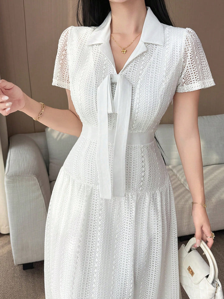 Rochie maxi SHEIN, alb