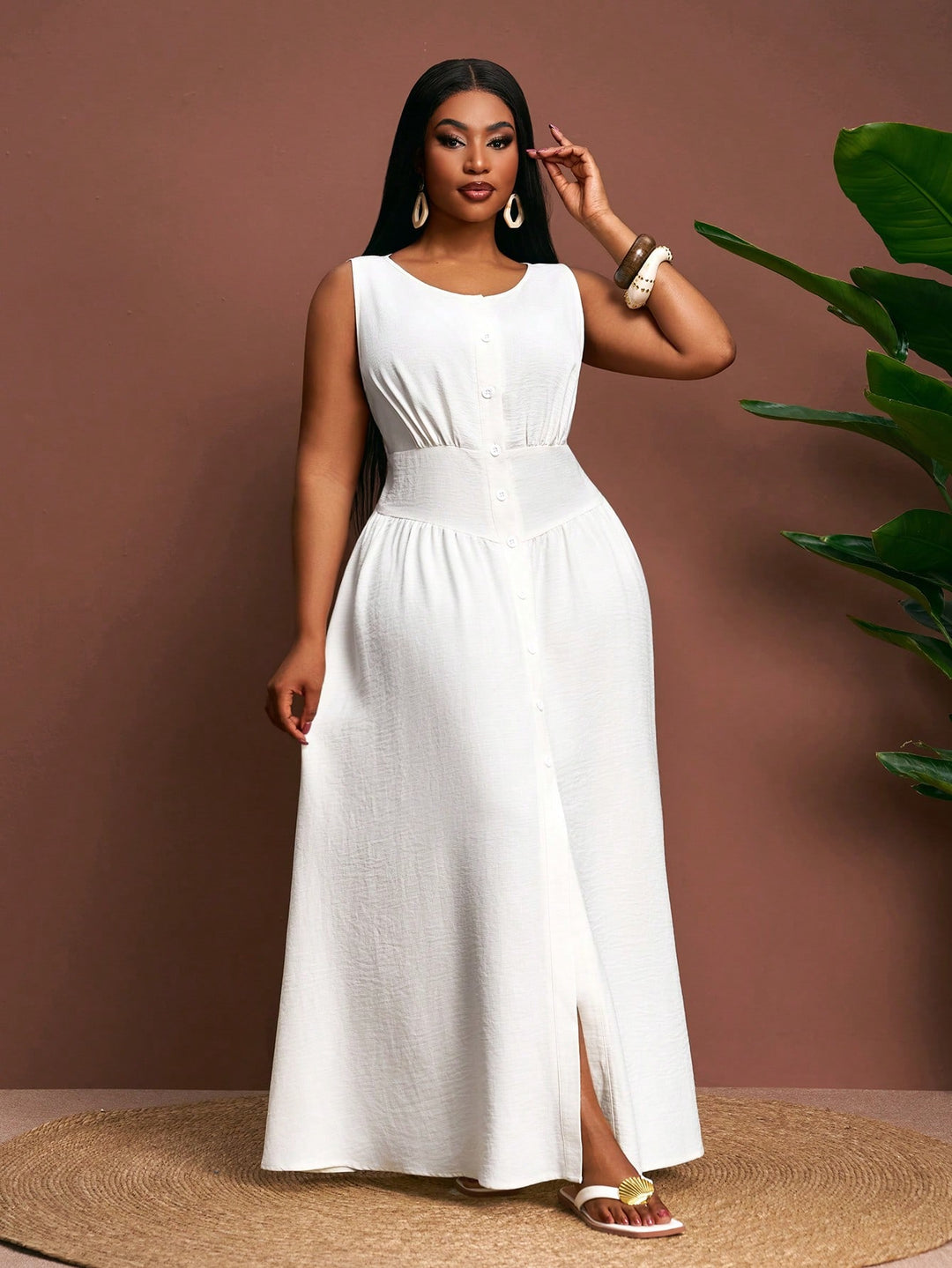 Rochie SHEIN, alb