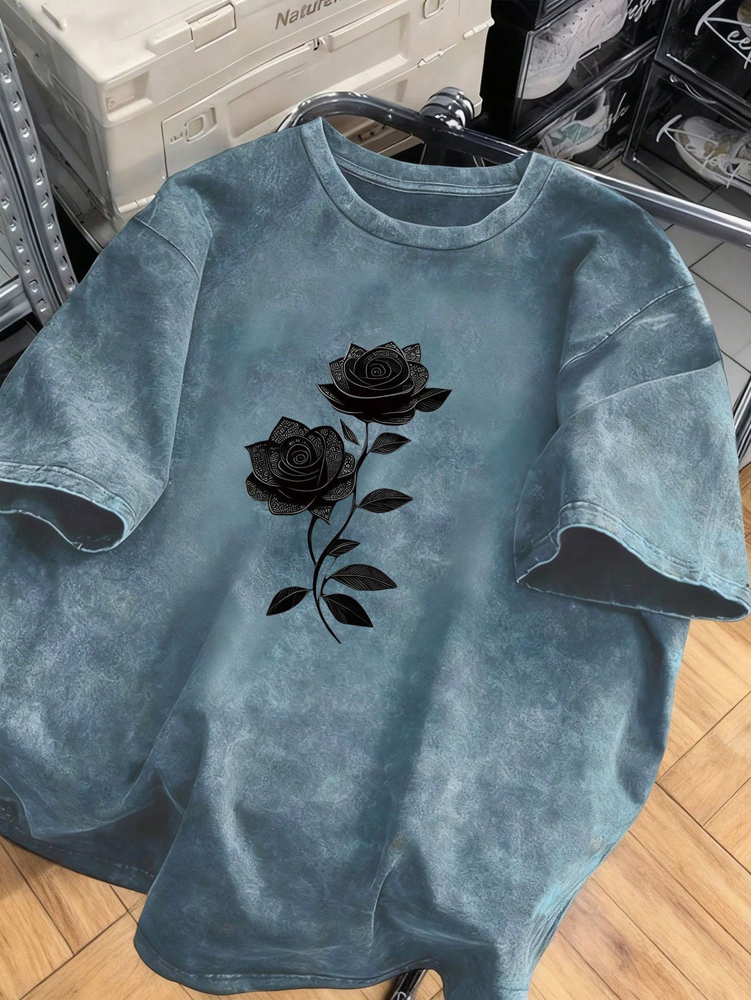 Tricou SHEIN, albastru