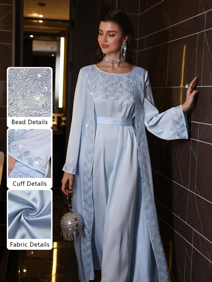 Rochie maxi SHEIN, albastru