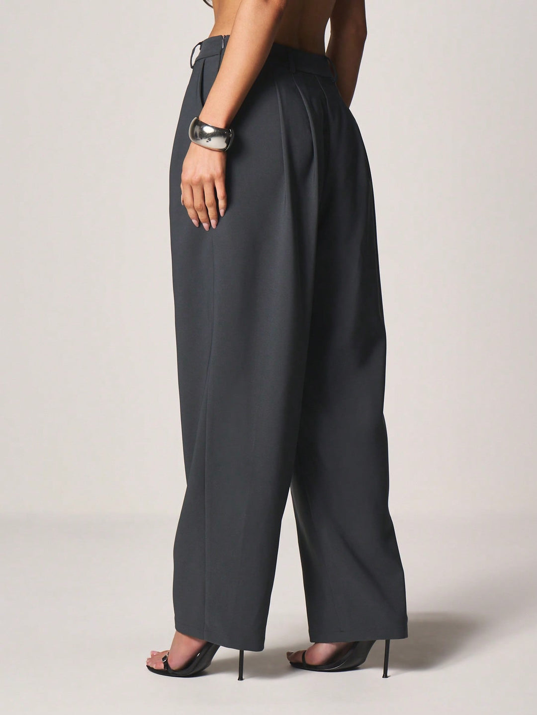 Pantaloni SHEIN, gri