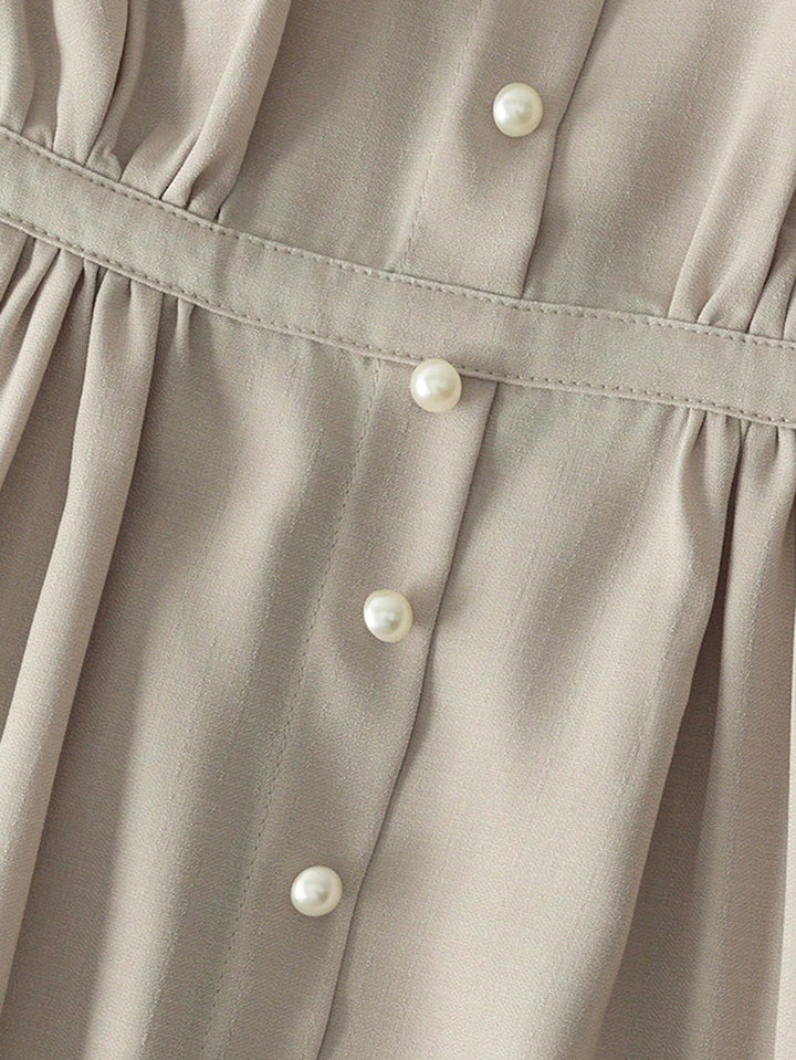 Rochie maxi SHEIN, kaki