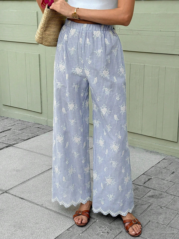 Pantaloni SHEIN, albastru