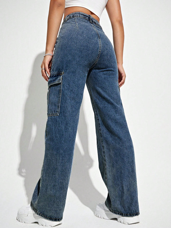 Jeans SHEIN, albastru