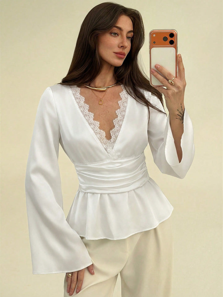 Bluza SHEIN, alb