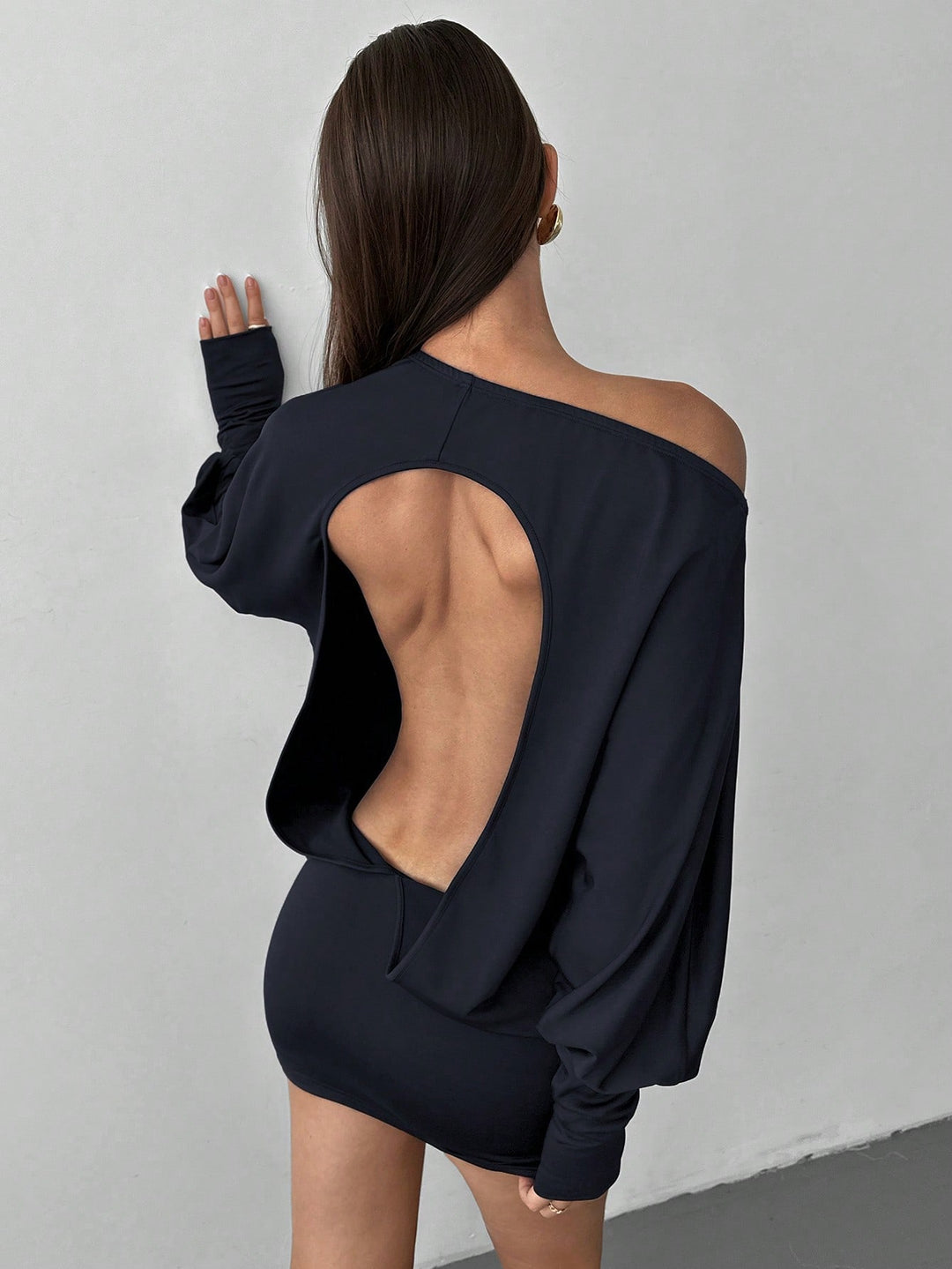 Rochie scurtă SHEIN, albastru