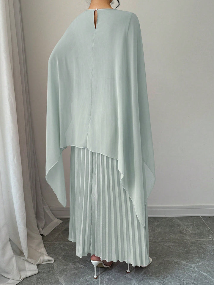 Rochie maxi SHEIN, verde
