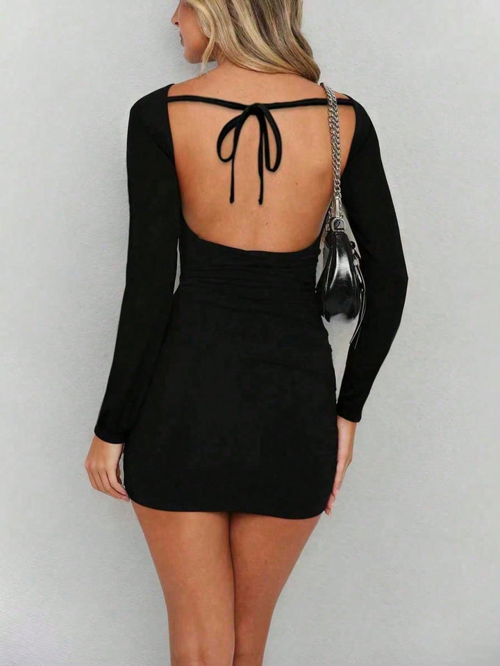 Rochie mini SHEIN, negru