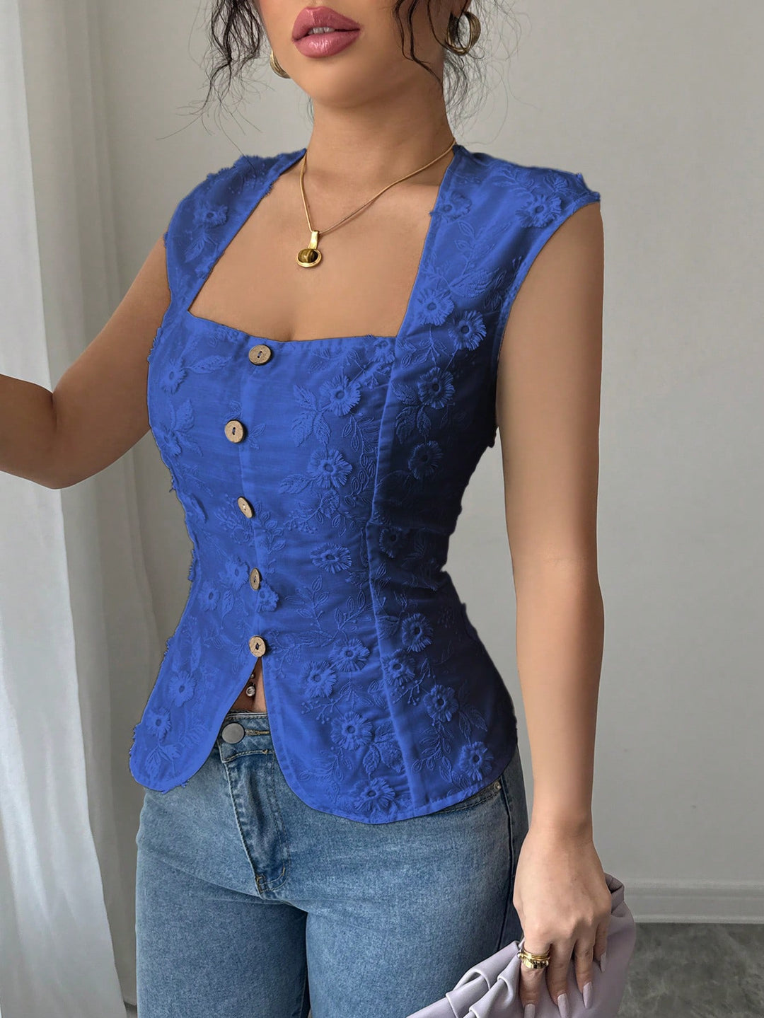 Bluza SHEIN, albastru