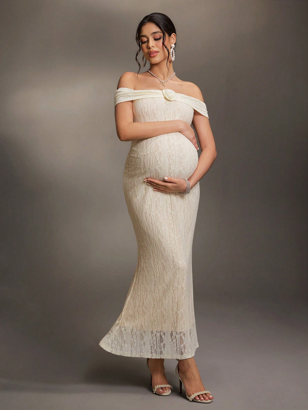 Rochie de maternitate SHEIN, portocaliu