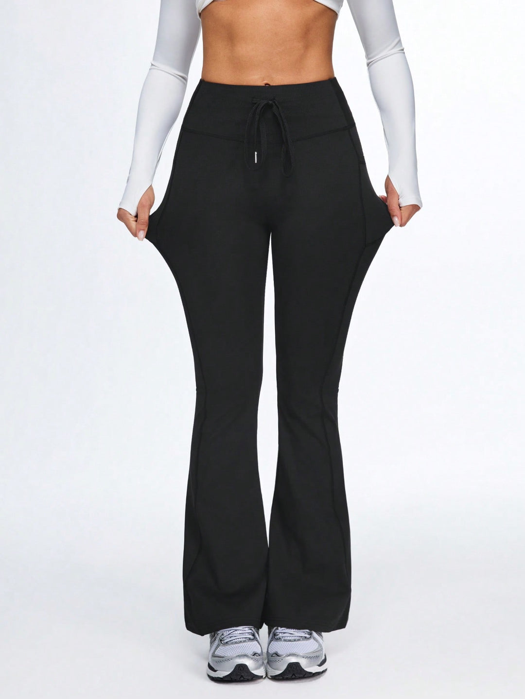 Pantaloni SHEIN, negru