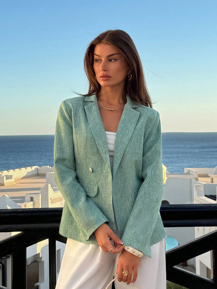 Sacou SHEIN, verde
