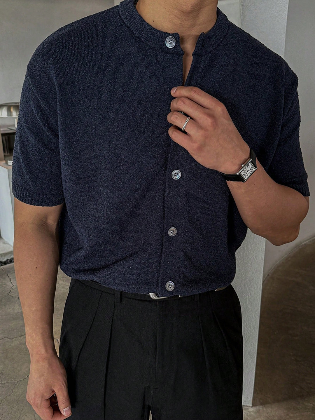 Cardigan SHEIN, albastru