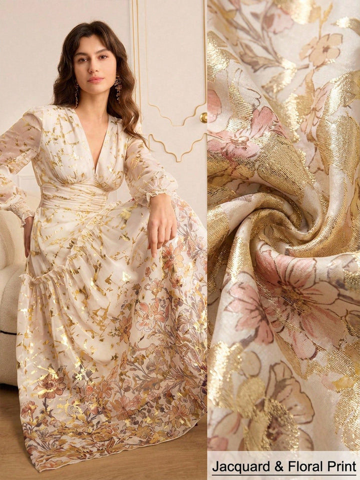 Rochie maxi SHEIN, mix culori