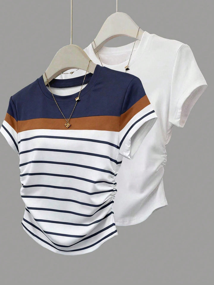 Set tricouri SHEIN, mix culori