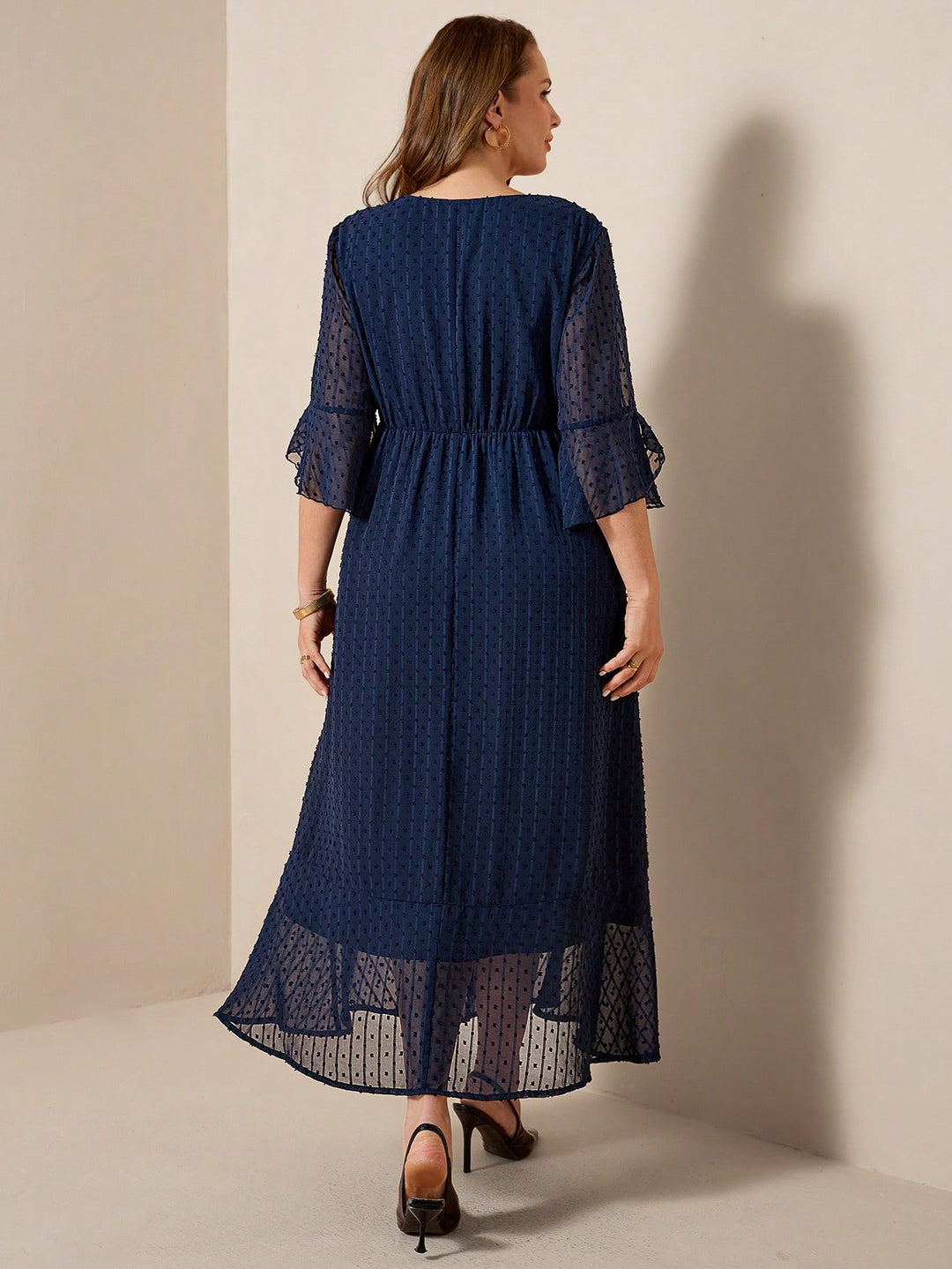 Rochie maxi SHEIN, albastru