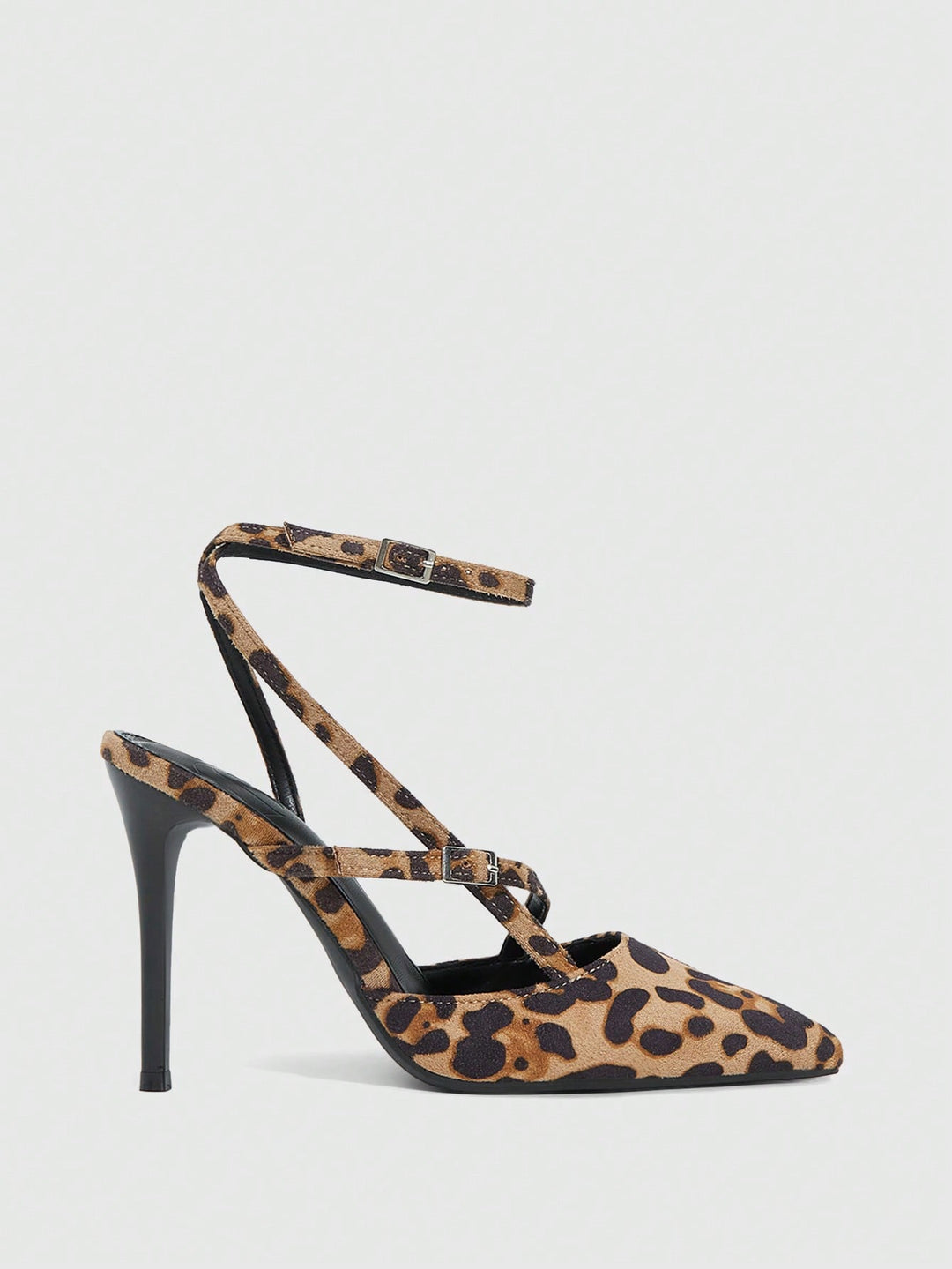 Pantofi cu toc SHEIN, maro