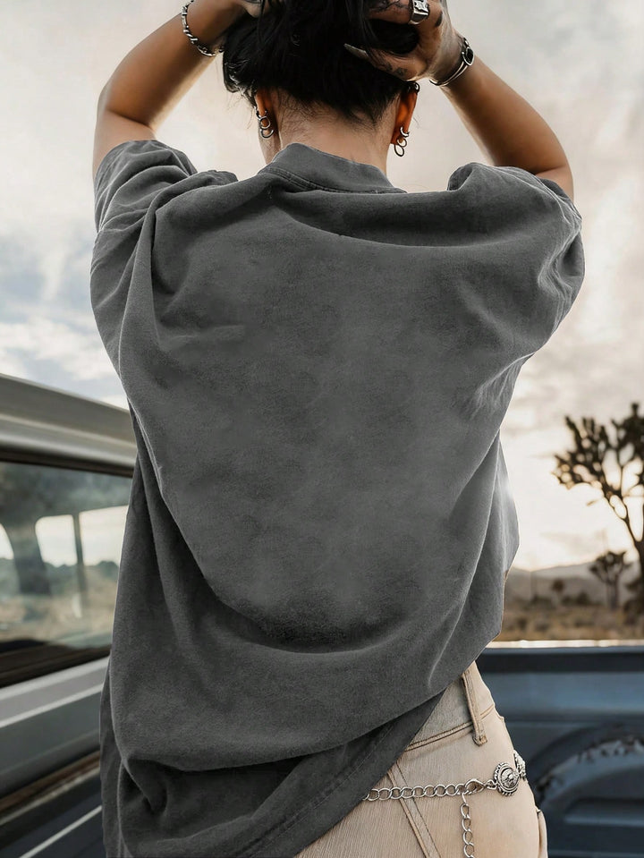 Tricou SHEIN, gri