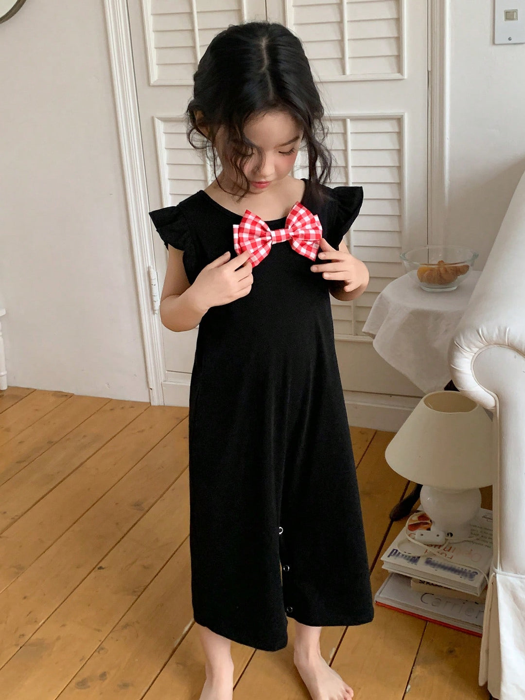 Pijama SHEIN, negru