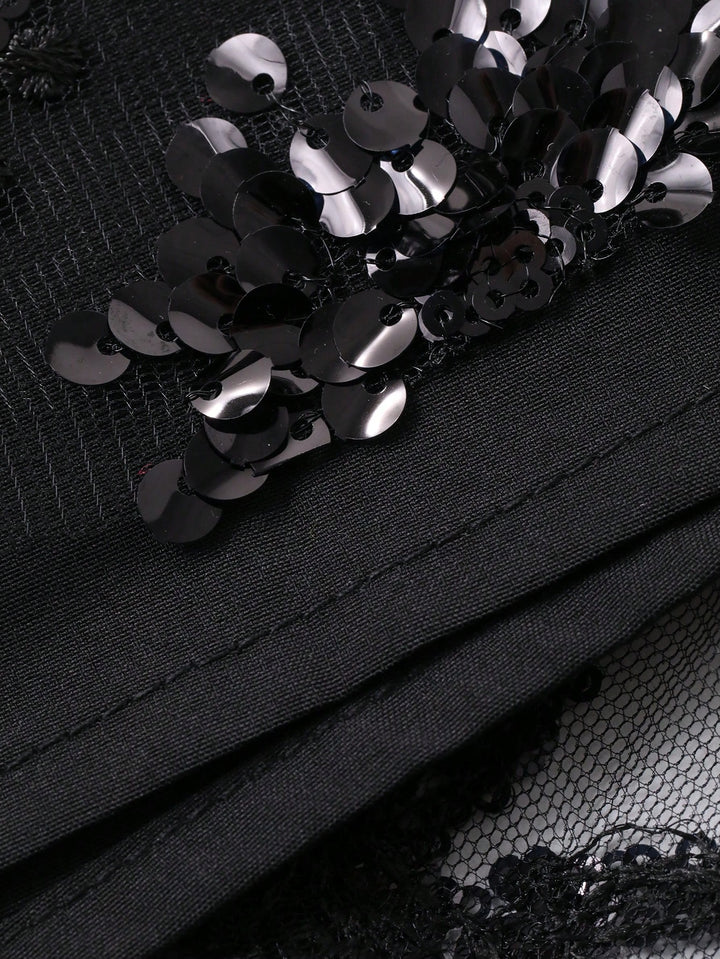 Rochie maxi SHEIN, negru