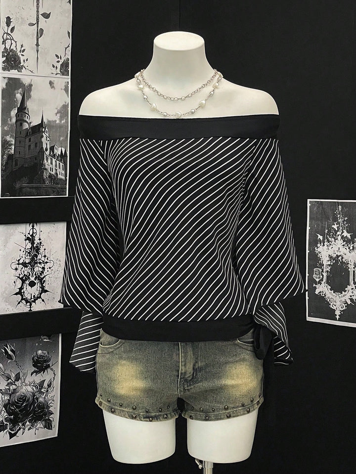 Top SHEIN, negru
