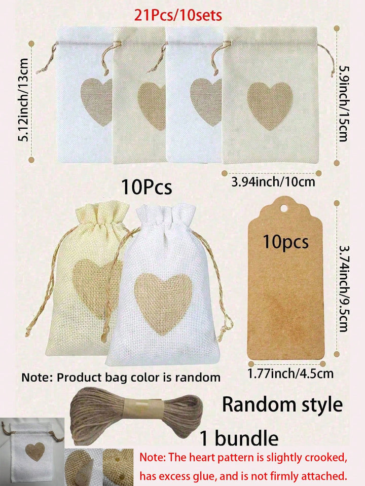 Pungi de cadou SHEIN, mix culori