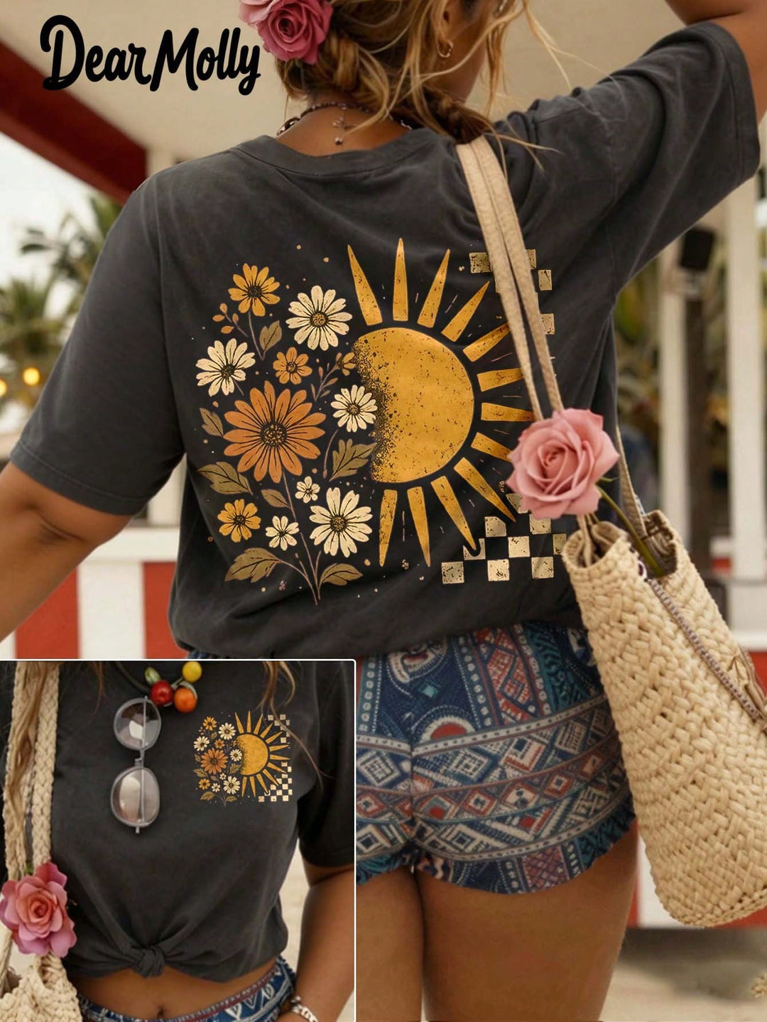 Tricou SHEIN, gri