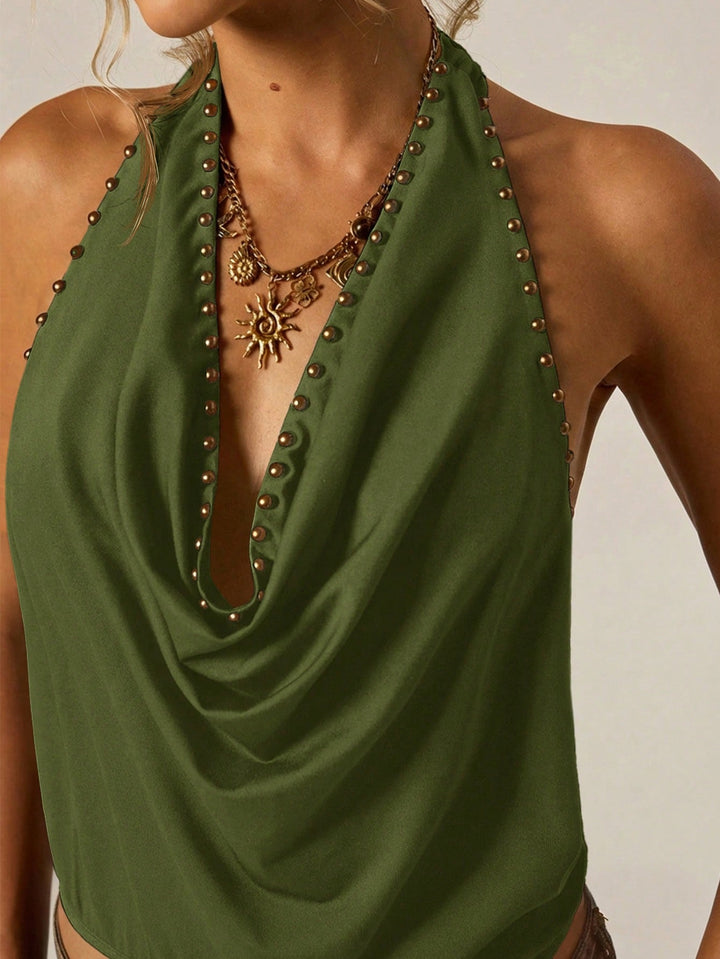 Top SHEIN, verde