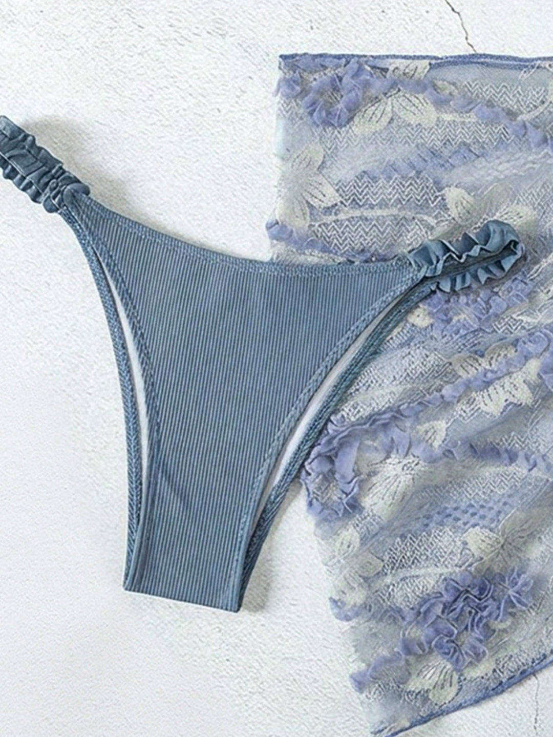 Set bikini SHEIN, albastru