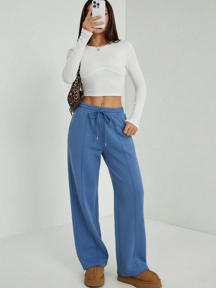 Pantaloni SHEIN, albastru