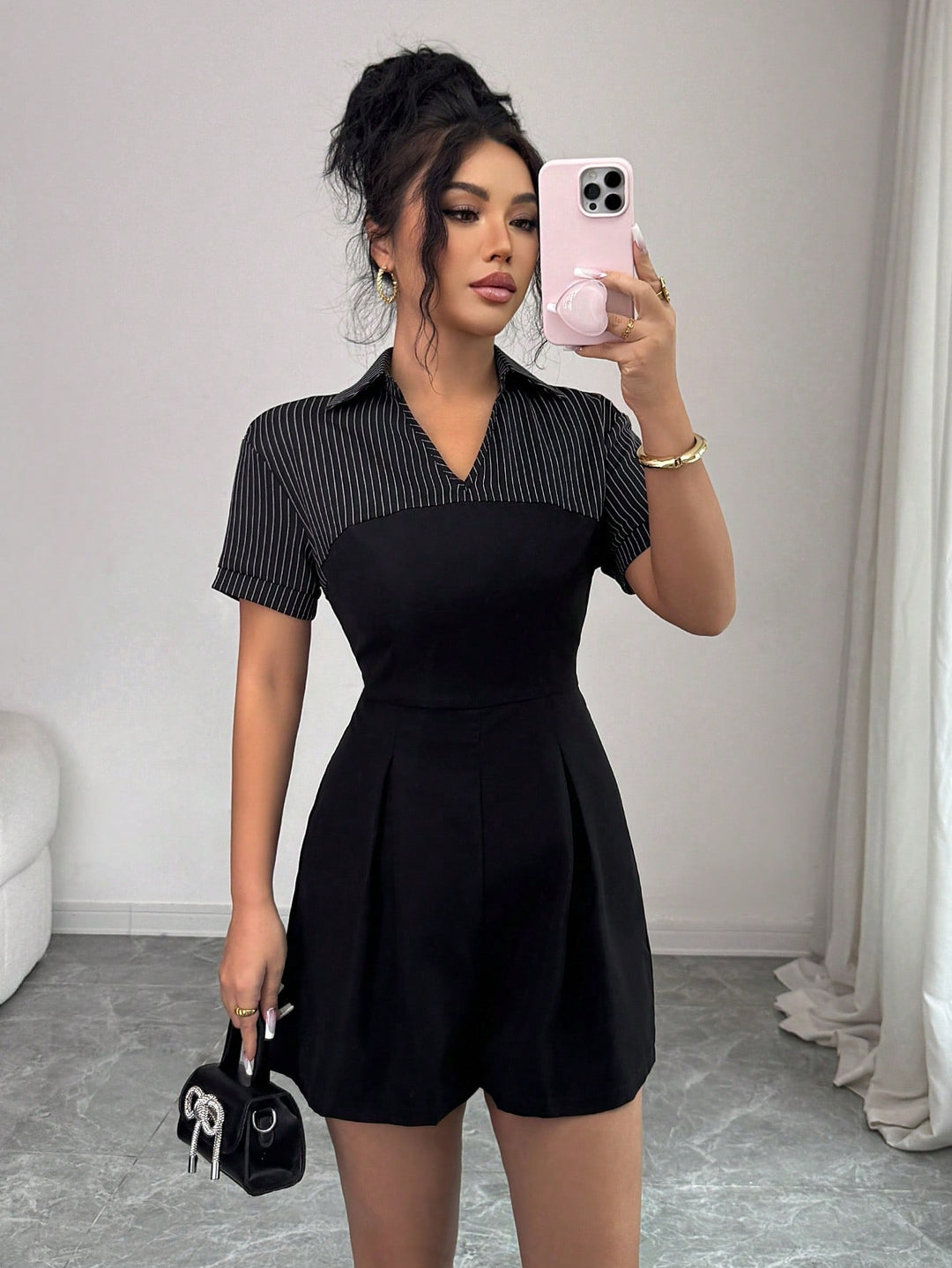 Salopetă SHEIN, mix culori