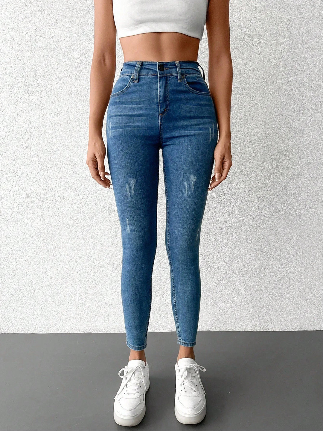 Jeans SHEIN, albastru