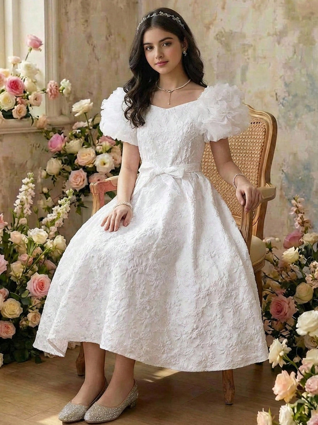 Rochie SHEIN, alb
