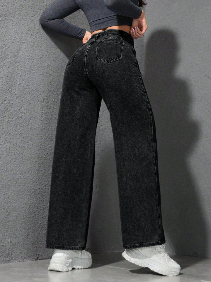 Jeans SHEIN, negru
