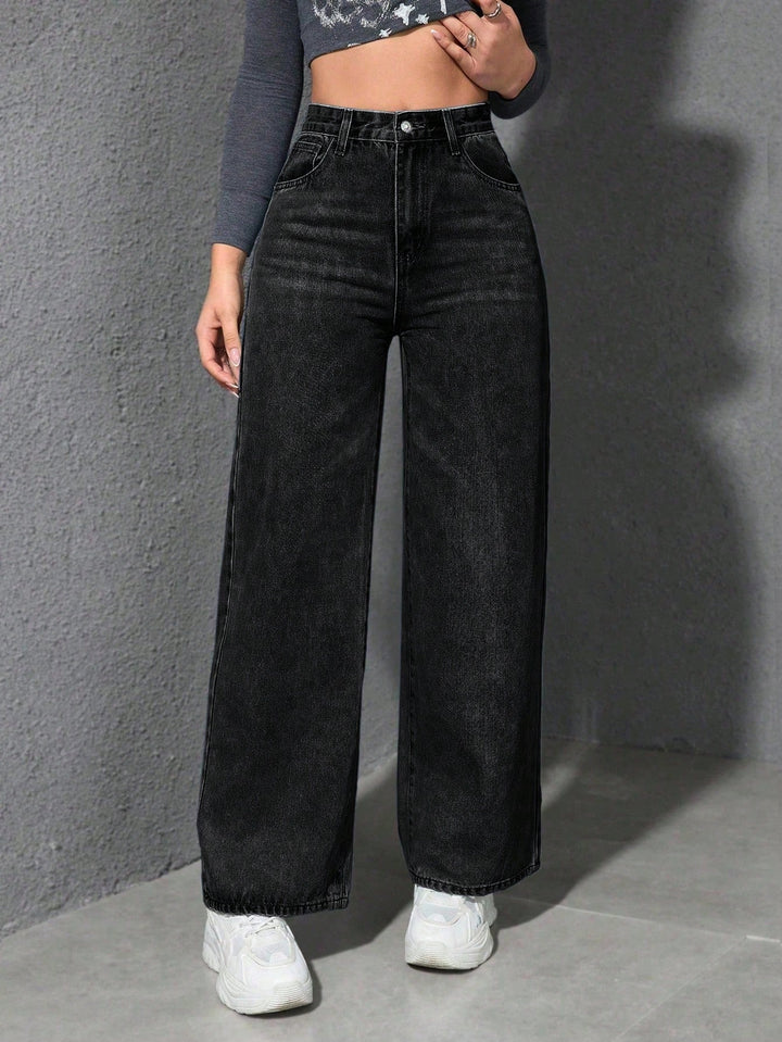 Jeans SHEIN, negru