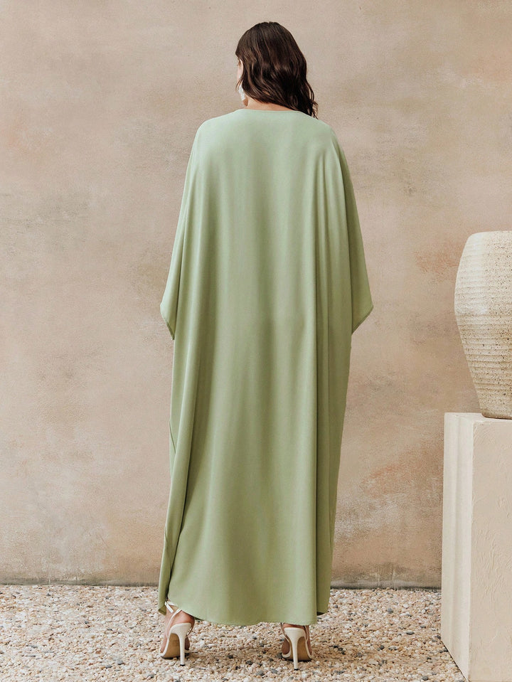 Rochie maxi SHEIN, verde