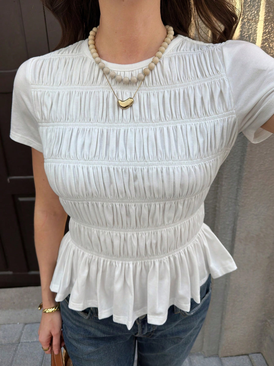 Tricou SHEIN, alb
