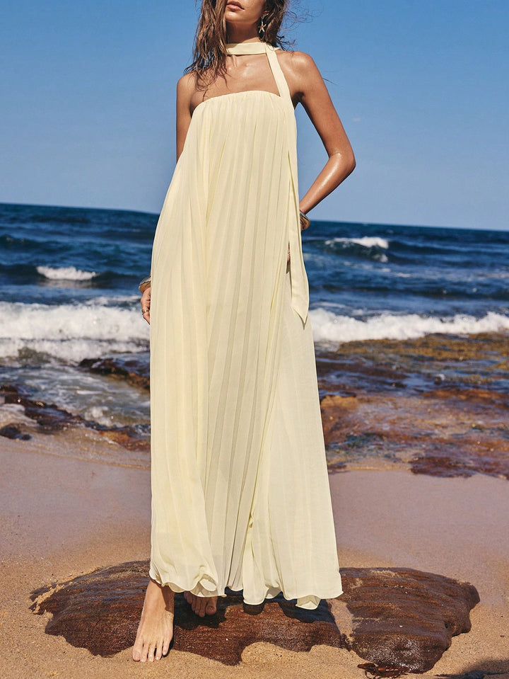 Rochie maxi SHEIN, galben