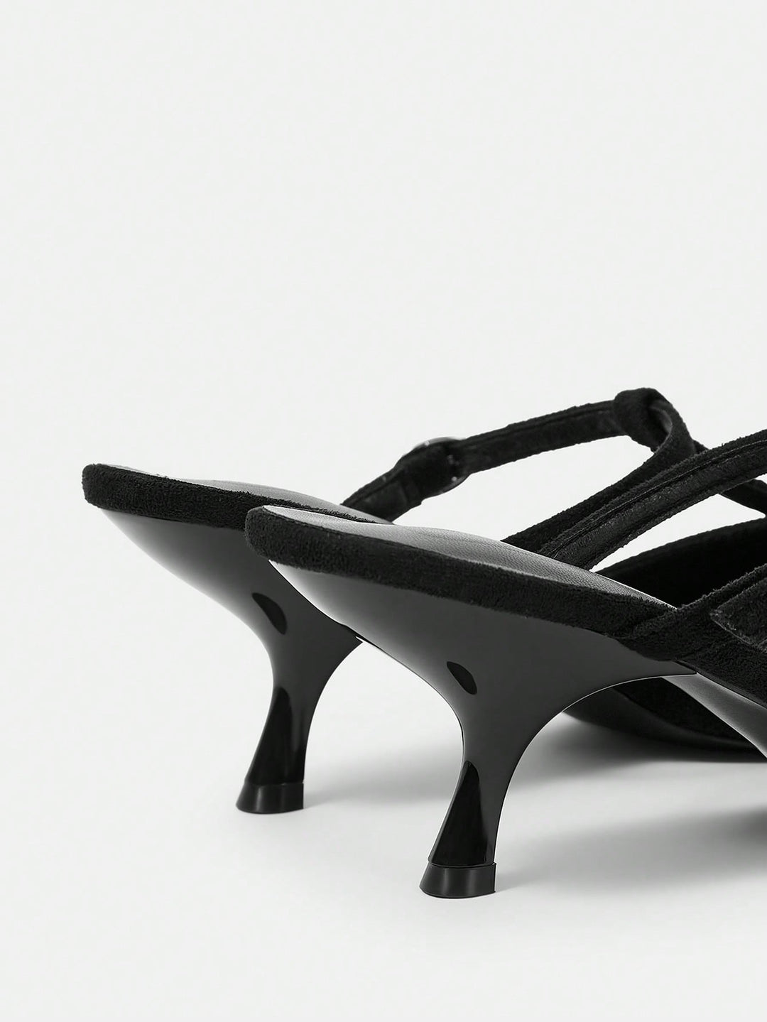 Pantofi cu toc SHEIN, negru