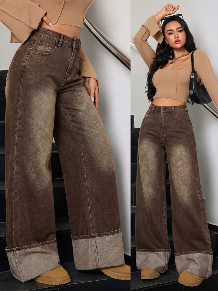 Jeans SHEIN, maro