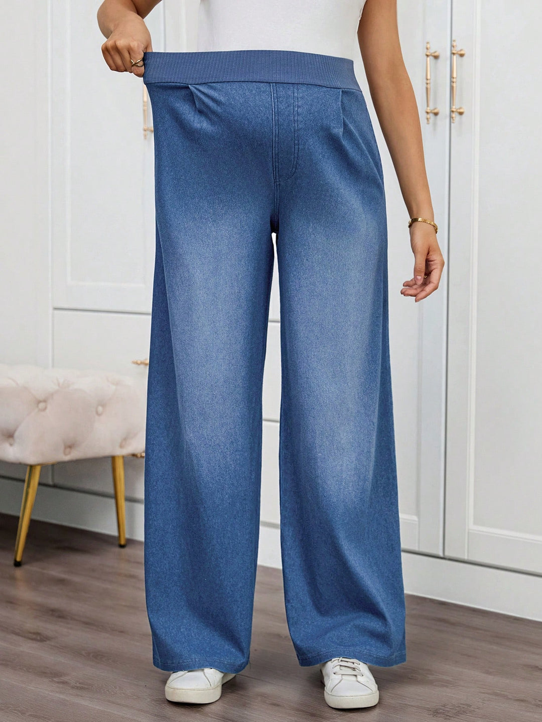 Jeans SHEIN, albastru